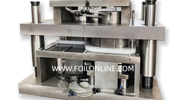 2 CAVITY FOIL CONTAINER MOULD